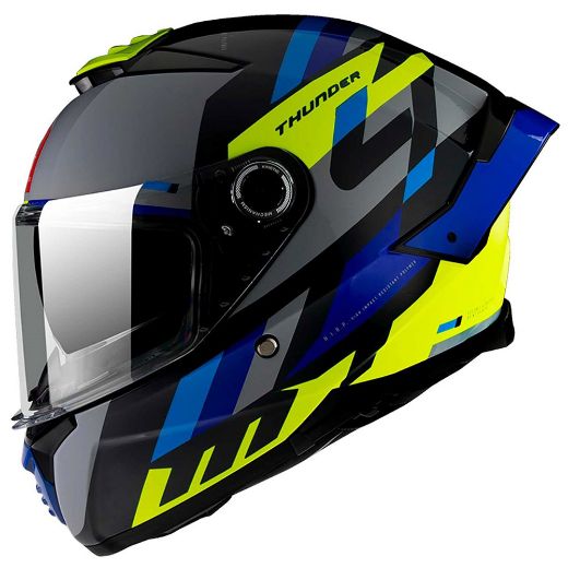 full-face κράνη μηχανής MT THUNDER 4 SV κράνος E17 ERGO BLUE GLOSS