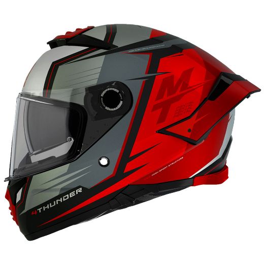 full-face κράνη μηχανής MT THUNDER 4 SV κράνος B5 PENTAL MATT RED