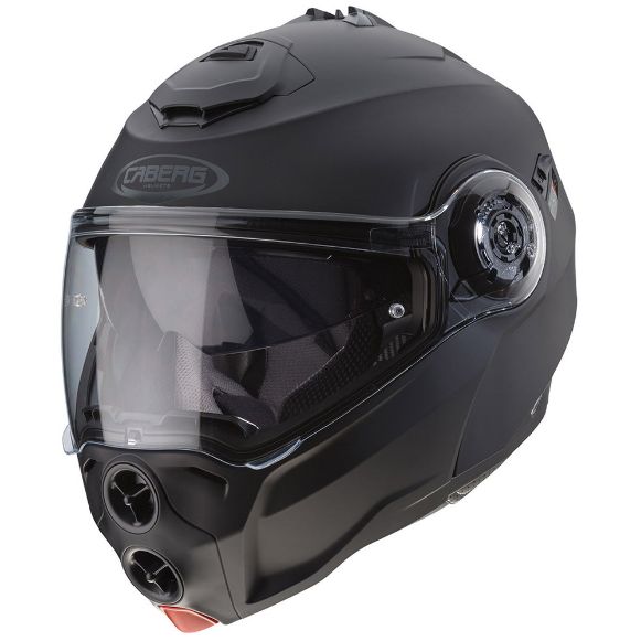 CABERG DROID FLIP-UP &#x39A;&#x3A1;&#x391;&#x39D;&#x397; BLACK MATT