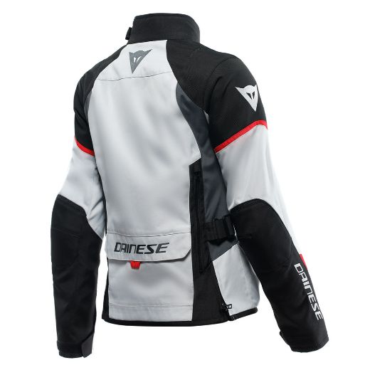 DAINESE TEMPEST 3 D-DRY LADY JACKET GLACIER-GRAY/BLACK/LAVA-RED JACKET WINTER WP