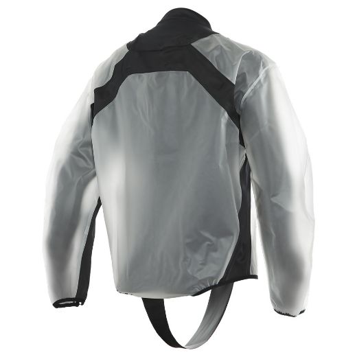 DAINESE RAIN BODY RACING 2 BLACK/TRANSPARENT