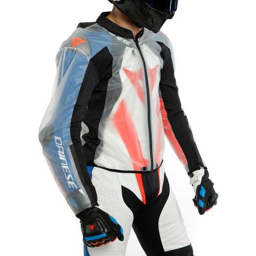 DAINESE RAIN BODY RACING 2 BLACK/TRANSPARENT