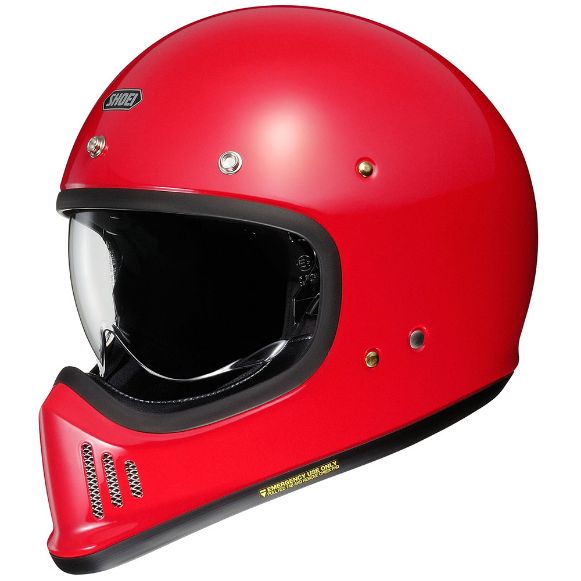 SHOEI EX-ZERO SHINE RED RETRO