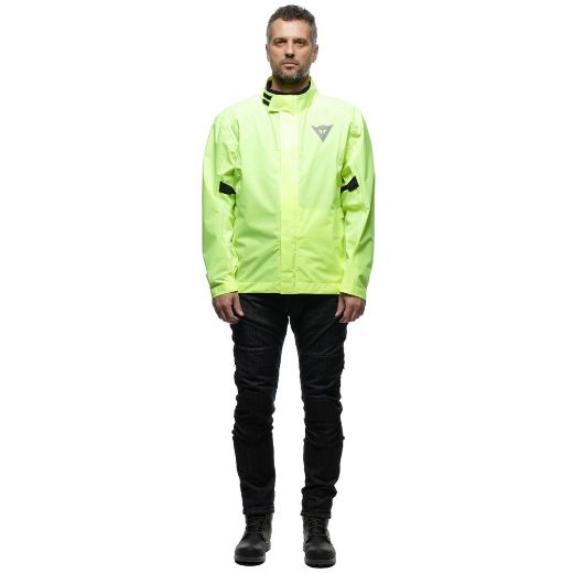 motorcycle rain jackets DAINESE ULTRALIGHT rainwear fluo- yellow