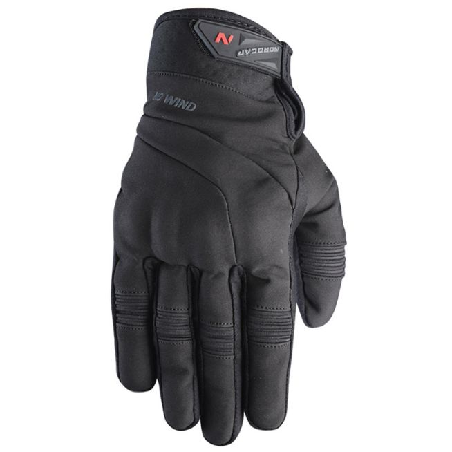 Αντιανεμικά γάντια NORDCODE GLENN II Υδροφοβικά γάντια μηχανής NEOPREN WS μάυρο