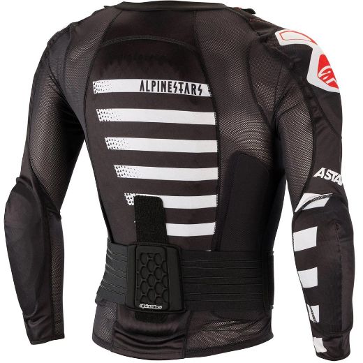 ALPINESTARS SEQUENCE PROTECTION JACKET BLACK/WHITE/RED