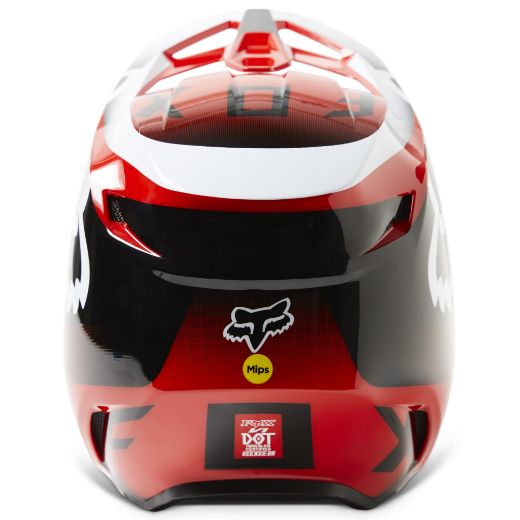 FOX V1 HELMET MX LEED FLO RED
