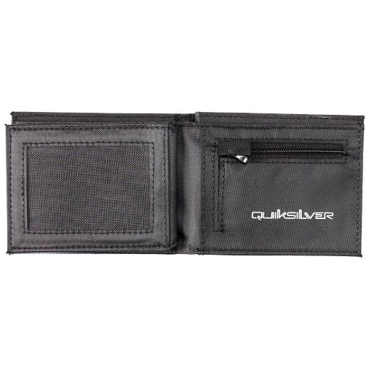 αντρικό πορτοφόλι QUIKSILVER FRESHNESS μαύρο άσπρο