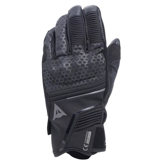 Κοντά Αδιάβροχα γάντια DAINESE TEMPEST 2 D-DRY short χειμερινό γάντι μηχανής μαύρο