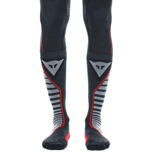 DAINESE THERMO LONG SOCKS BLACK_RED ISOTHERMIKES KALTSES MIXANIS