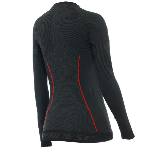 DAINESE THERMO LS LADY BLACK_RED GYNAIKEIES ISOTHERMIKES MPLOYZES MIXANIS