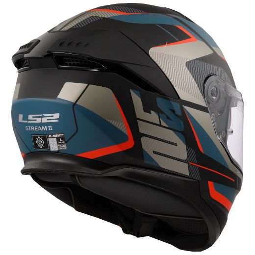 LS2 Stream II full-face helmets ECE 22.06 road matt black blue