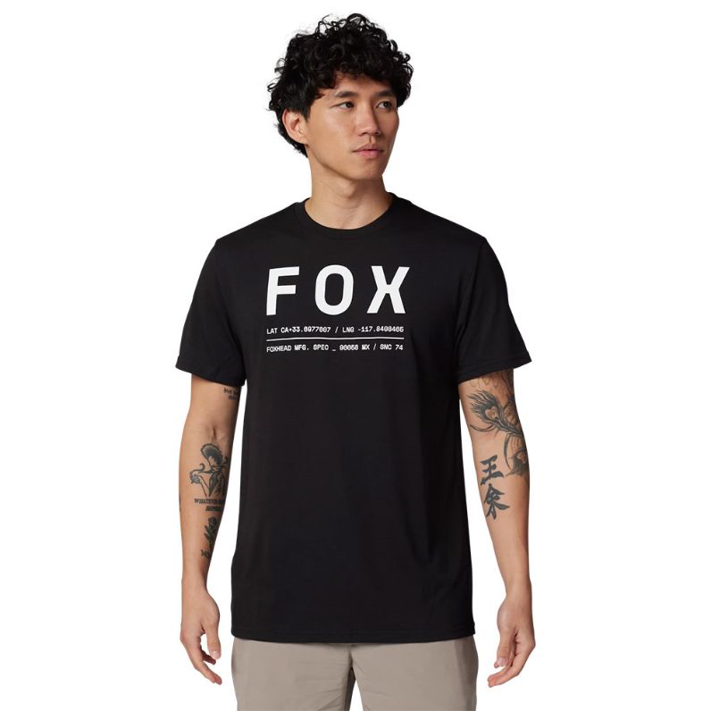 Fox Non Stop Tech κοντομάνικες μπλούζες black
