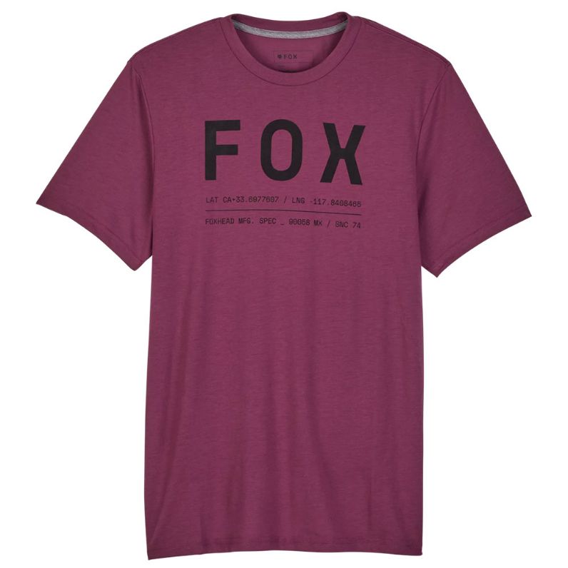 Fox Non Stop Tech κοντομάνικες μπλούζες Sangria