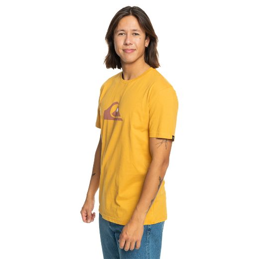 Quiksilver Comp Logo Tee T-Shirt mustard