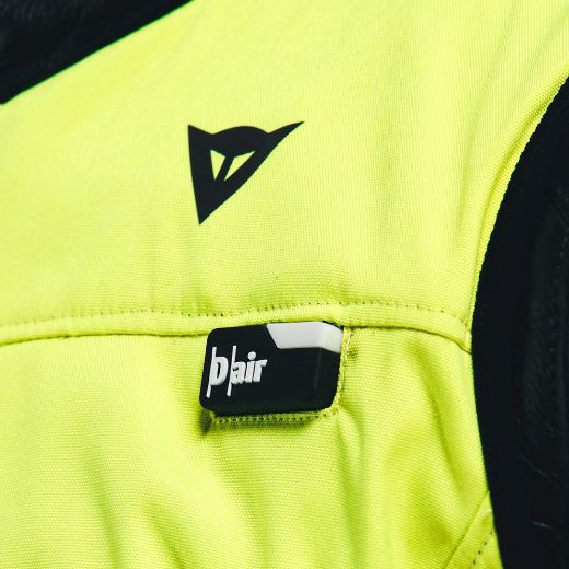 DAINESE SMART JACKET HI VIS FLUO-YELLOW D-AIR PROTECTOR