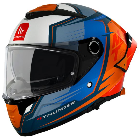 MT THUNDER 4 SV FULL-FACE ΚΡΑΝΗ B4 PENTAL ORANGE MATT