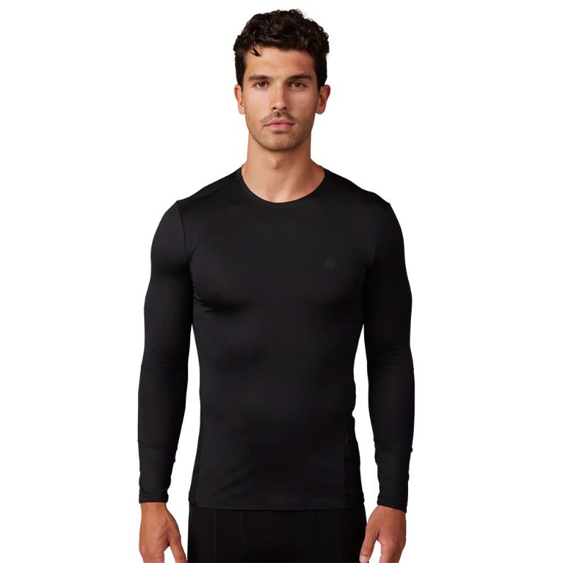 Fox Tecbase μακρυμάνικες ισοθερμικές μπλούζες black