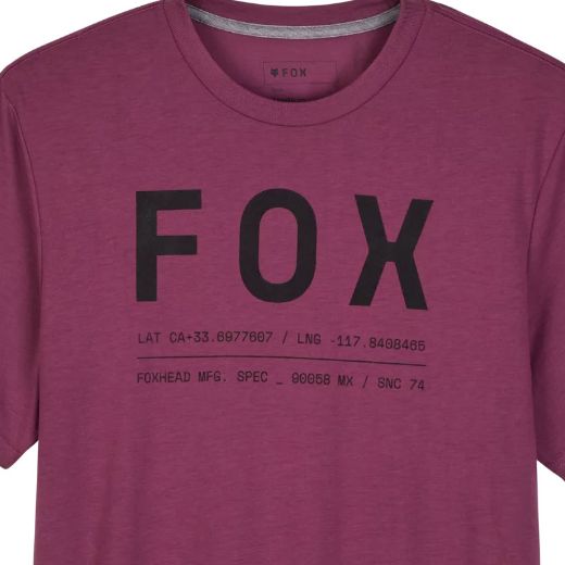Fox Non Stop Tech Tee T-Shirt Sangria