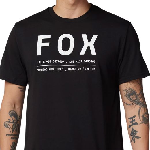 Fox Non Stop Tech Tee T-Shirt black