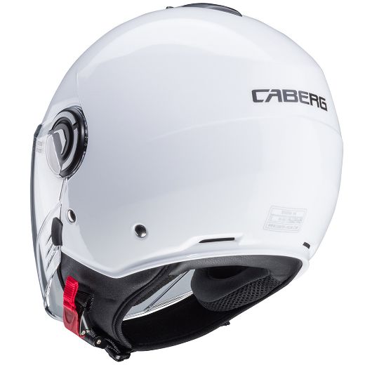 CABERG RIVIERA V4 WHITE HELMET JET