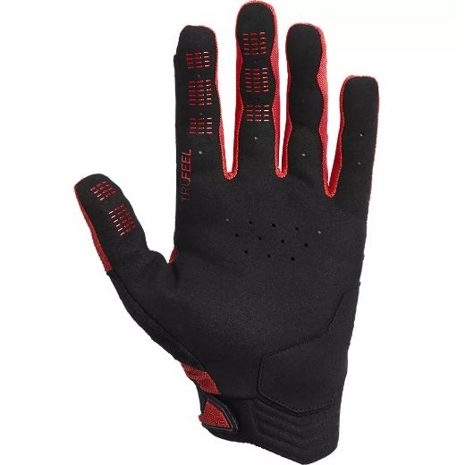 FOX DEFEND GLOVES RED