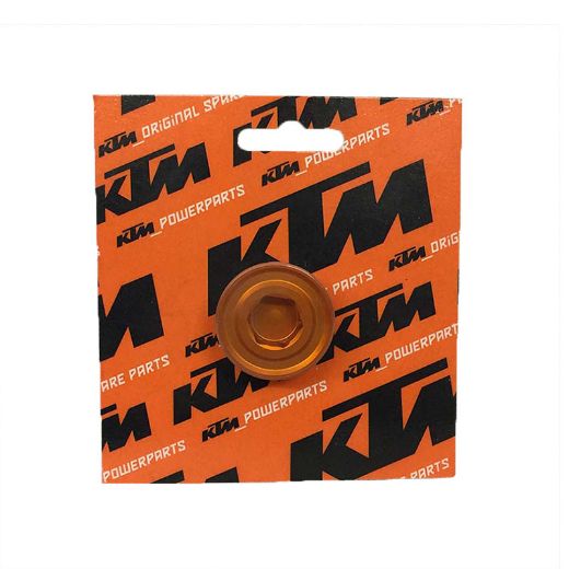 KTM Q77230902144 ORANGE IGINITION COVER PLUG FOR KTM