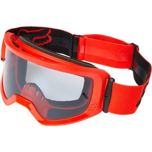 Μάσκες enduro MX FOX MAIN STRAY GOGGLES κόκκινο διαφανές
