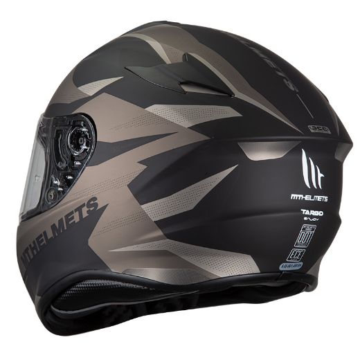 Full face κράνος MT TARGO ENJOY E2 Matt Grey γκρι ματ