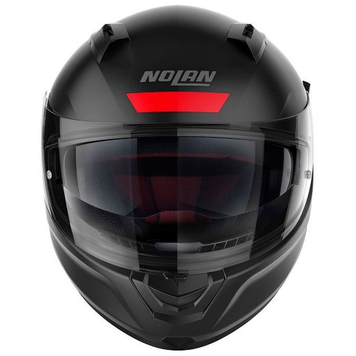 NOLAN N60-6 STAPLE 41 FLAT BLACK/RED