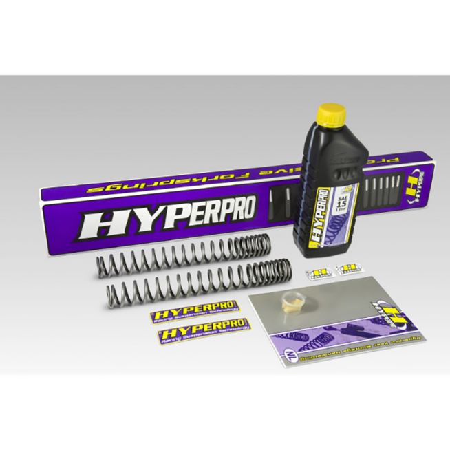 HYPERPRO HYPER-E246 FORK SPRINGS + OIL FOR YAMAHA TDM 900 2004-2010