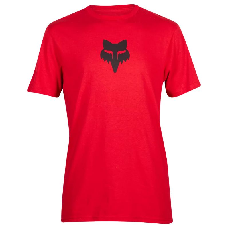 Fox Head Premium κοντομάνικες μπλούζες Flame Red