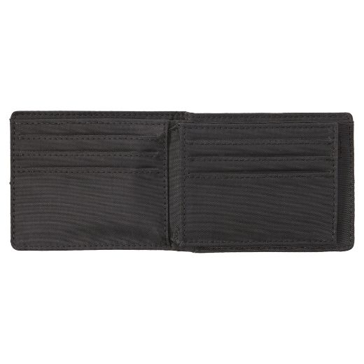 Ανδρικά πορτοφόλια QUIKSILVER STICHY TRI-FOLD μαύρα αντρικά πορτοφόλια