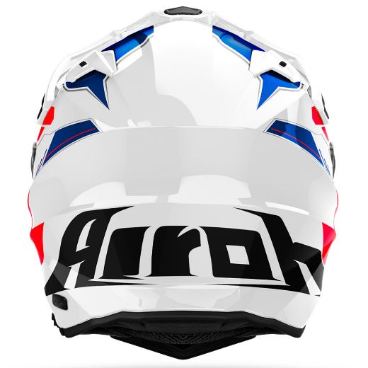 Airoh Commander 2 adventure helmet ECE 22.06 Reveal blue red gloss