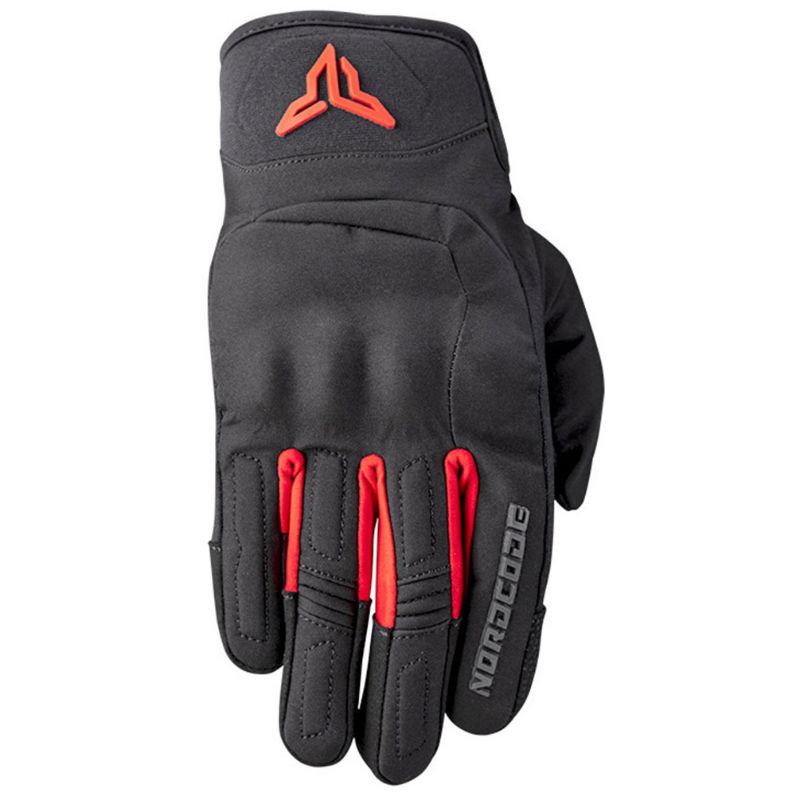 Nordcode Glenn Evo mid-season αντιανεμικά γάντια μαύρο κόκκινο