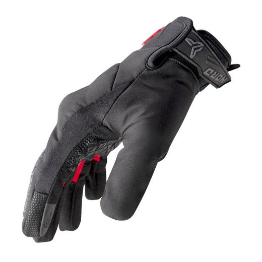 motorcycle gloves nordcode glenn evo mid season glove black red