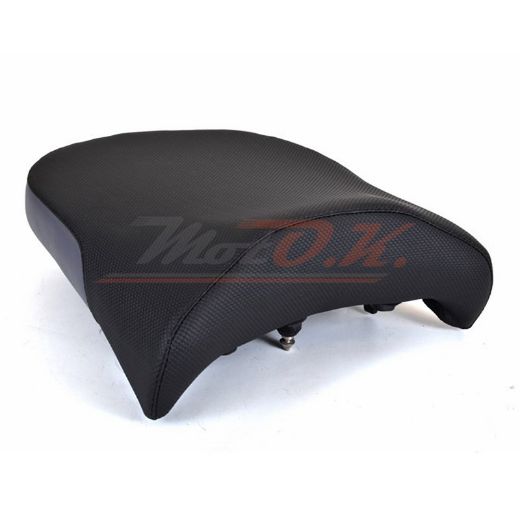 MOTO.K COMFORT SEAT + EMBROIDERY LOGO + PROSTATE SPACE FOR BMW R1200GS BLACK/GREY