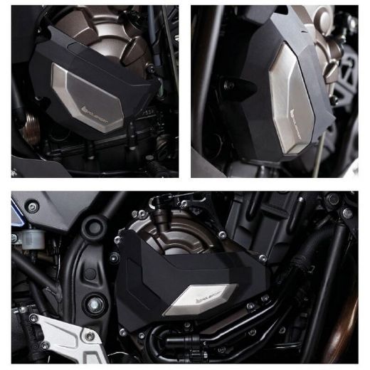Yamaha Kit engine covers Yamaha MT-07 (2018 - 2024) & Tenere (2019 - 2024) black chania