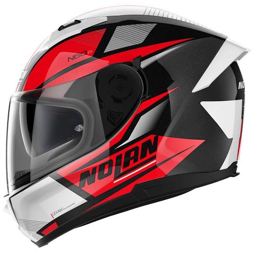 NOLAN N60-6 DOWNSHIFT 36 METAL BLACK/RED