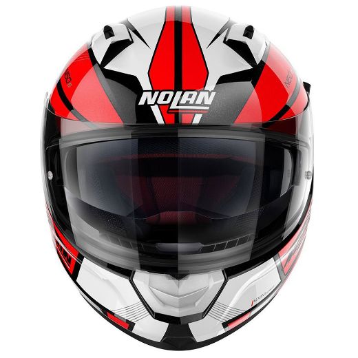 NOLAN N60-6 DOWNSHIFT 36 METAL BLACK/RED