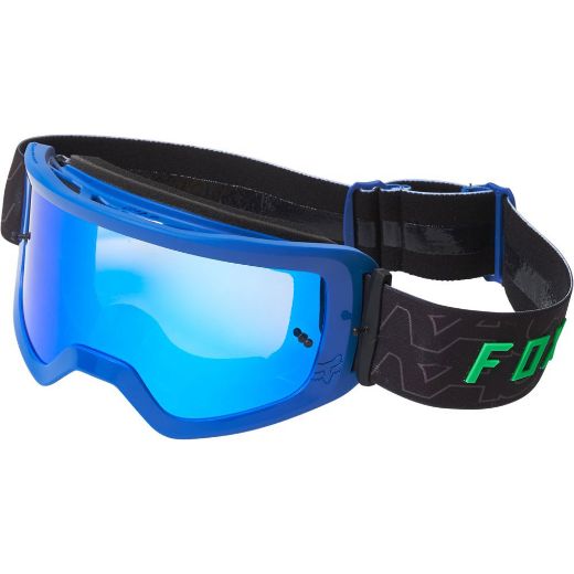FOX MAIN PERIL MIRRORED GOGGLES BLUE