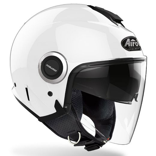 HELMET JET AIROH HELIOS WHITE