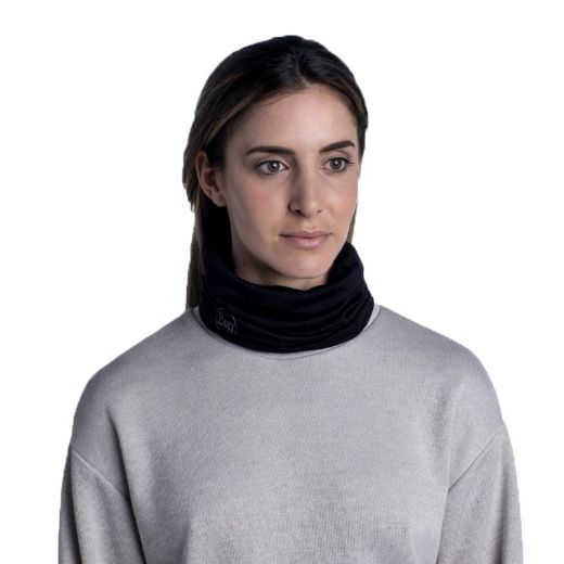 Thermal Neckwear BUFF LIGHTWEIGHT MERINO WOOL Black