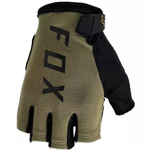 ΜΤΒ Γάντια FOX RANGER GEL HALF FINGER λαδί