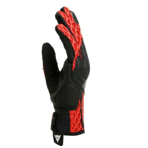 καλοκαιρινά γάντια μηχανής dainese air maze μαύρα κόκκινα