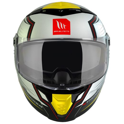 motorcycle full-face helmets MT THUNDER 4 SV B3 PENTAL YELLOW MATT