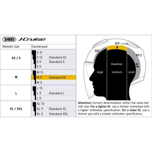 SHOEI GREY INNER LINER FOR HORNET, J-W, J-C