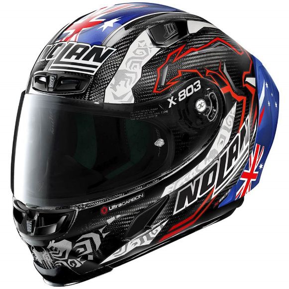 X-LITE X-803 RS ULTRA CARBON FULL-FACE ΚΡΑΝΗ REPLICA 64 C.STONER 10TH ANNIVERSARY