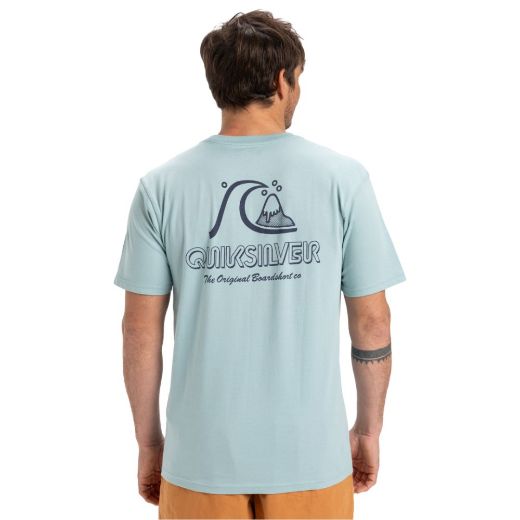 κοντομάνικες μπλούζες quiksilver evo original aquifer