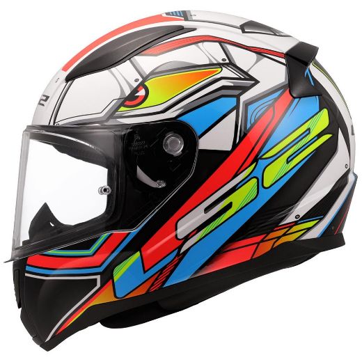 full-face κράνη μηχανής LS2 Rapid II ECE 22.06 κράνος xdron loss white/neon orange άσπρο/πορτοκαλί